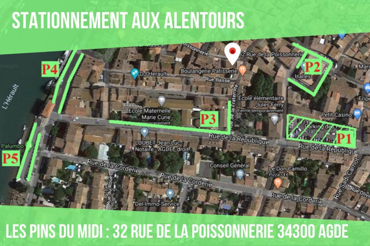 ~☆ T2 Les Pins Du Midi - Agdebnb ☆~ Exterior photo